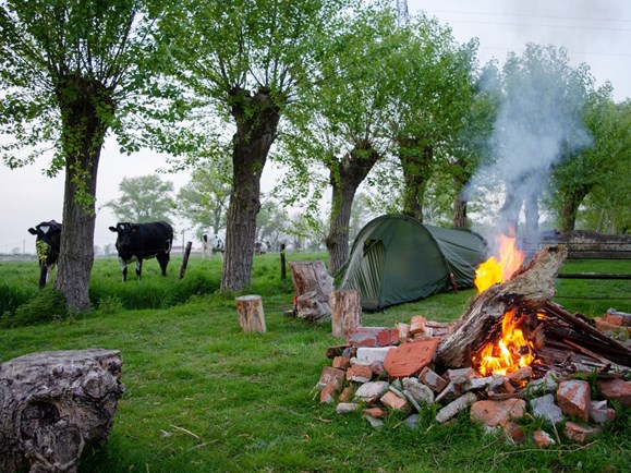 Camping Boven het Maaiveld