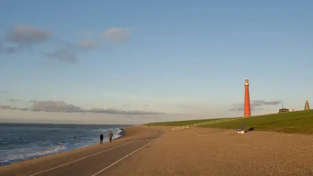 wandelen kop van noord-holland