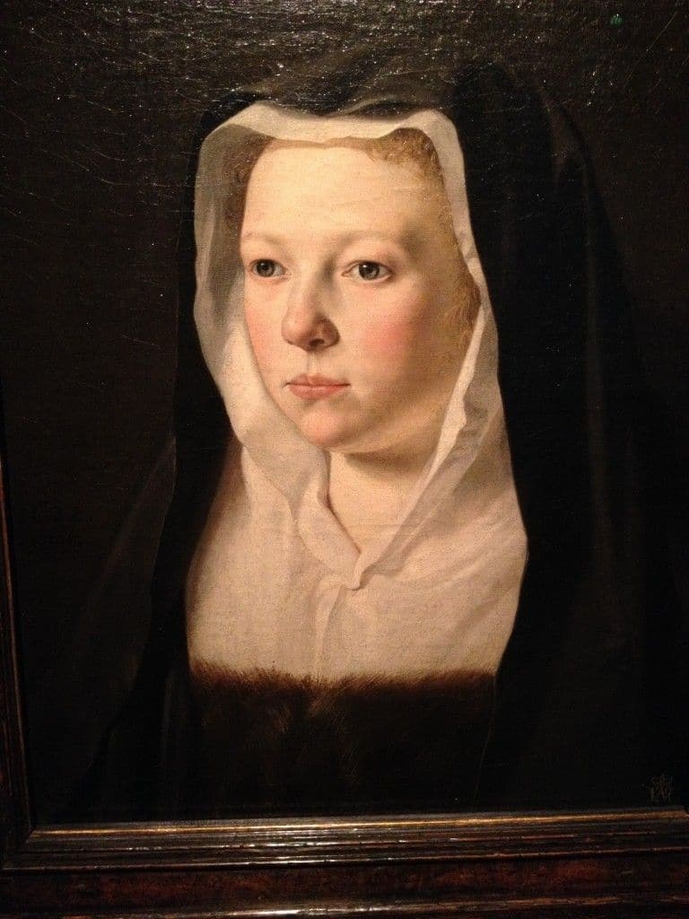 Portret van een Klopjeszuster. Bron: via Archeologie West Friesland